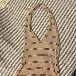 Haltsertop body suit